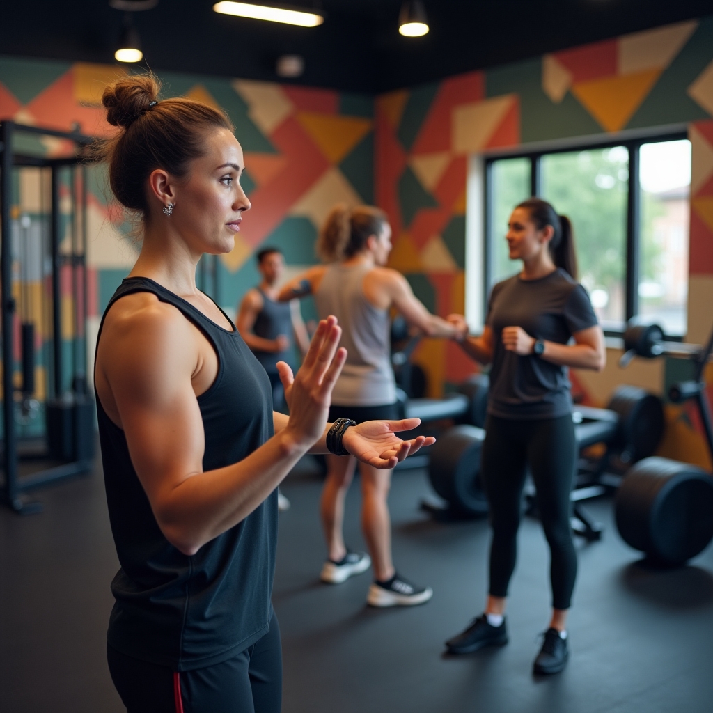 virtual assistant for gym and fitness center